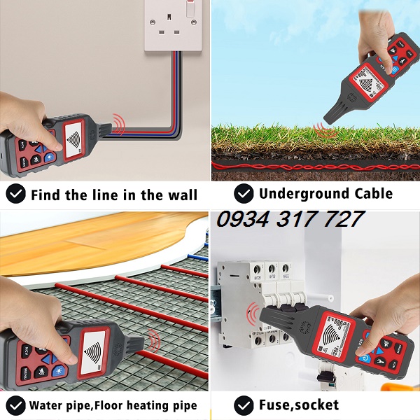 Máy dò dây điện đa năng NF-826 cao cấp